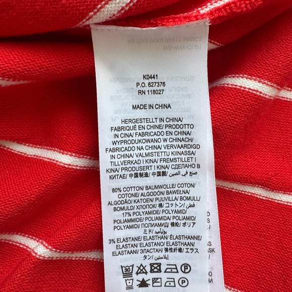 Boden Aida Stripe Square Neck Midi Dress Size 4R - Picture 3 of 3